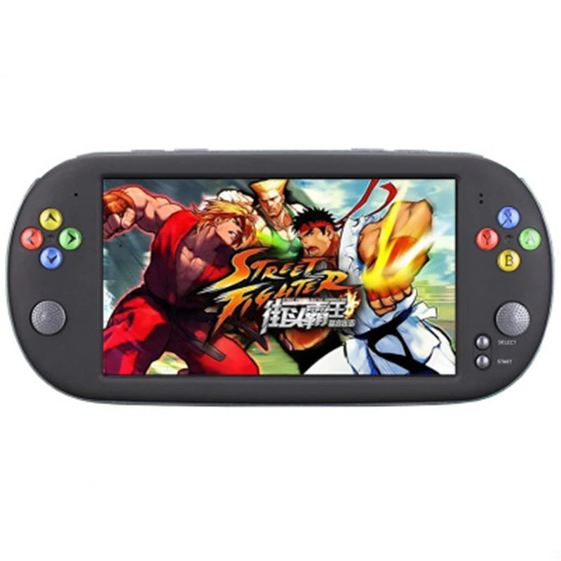 Handheld 7 inch Video Game Console 8GB Memory Upgrade 3000 Classic Games Downloaded Support Save