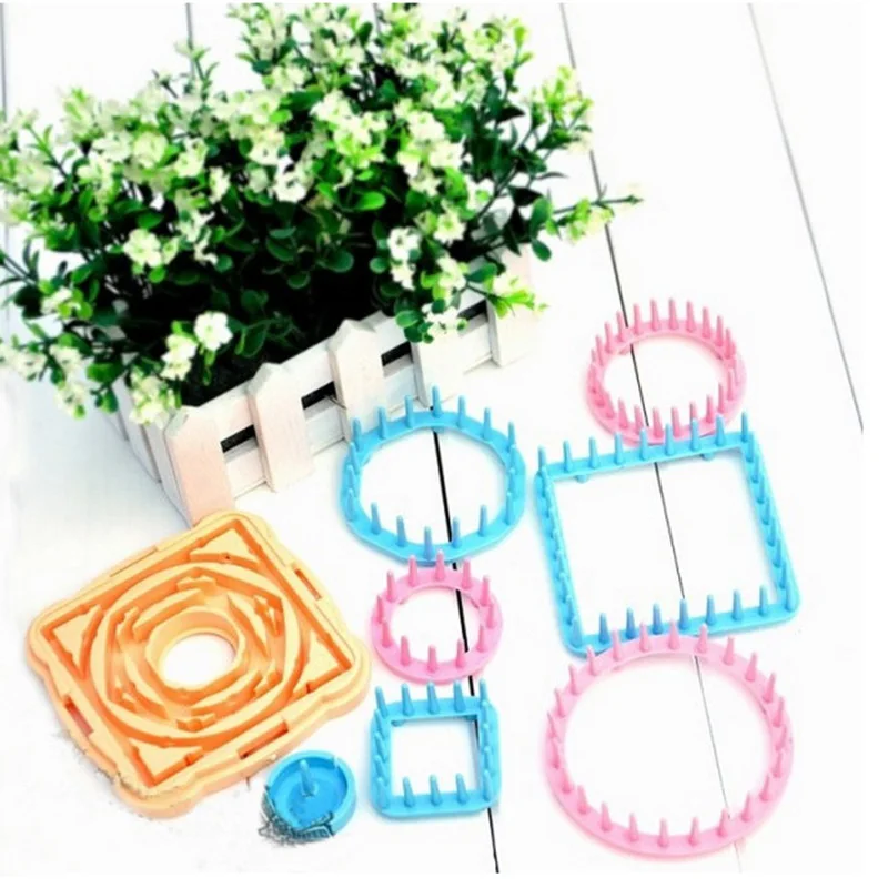 9 шт. вязальный инструмент ткацкий станок цветок Маргаритка узор производитель