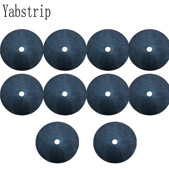 10 Db Fekete Gyomnövényes Ruhával Nem Szőtt Kertészkedés Lebontható Gyomirtó Kendő Talajtakaró Mezőgazdasági Gyümölcsös Gyomnövényszövet