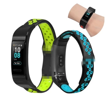 

Silicone Wrist Strap For Huawei Band 3 Pro Smart Watch Band Sports Rubber Bracelet For Huawei 3 Band Pro Accessories Wristbands