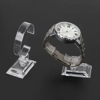 

1Pc Clear Acrylic Bracelet Watch Display Holder Stand Rack Retail Shop Showcase