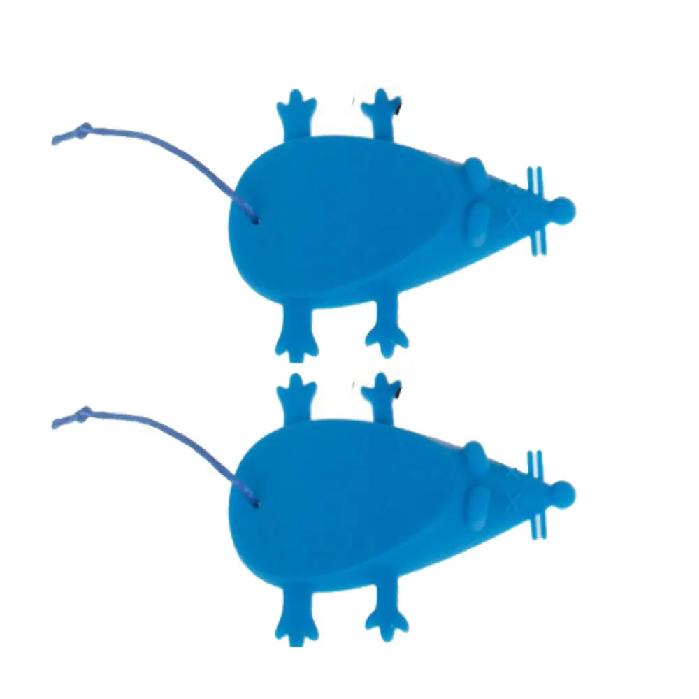 2pcs Silicone Mouse Door Stop Creative Cute Animal Mouse Shape Silicone Door File Universal Safety Stoppers Door Hardware