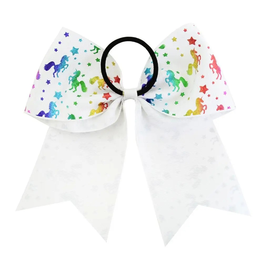 

New Fashion Elastic Bow Hairpin Girl Hair Band Ribbon Hair Accessories Elastic Hair Clips Children'S Headdress 828