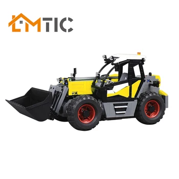 

MOC CLAAS Scorpion 756 Simulation Truck Car Collection Model 1398pcs Building Blocks Diy Bricks Educational Xtmas Gift For Kid