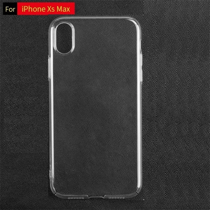 Clear Hard PC Plastic Phone Case For iPhone 14 13 12 11 15 Pro Max MINI XR XSMax XS X SE 8 7  6 Plus Slim Crystal Back Cover