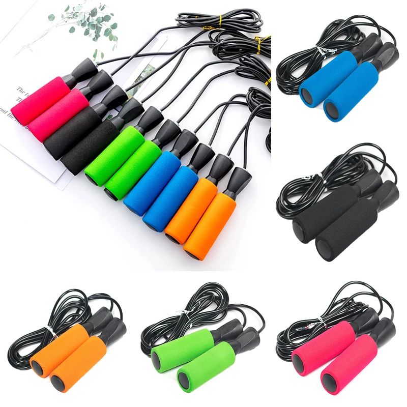 

Unisex Speed Skipping Jump Rope Adjustable Sports Lose Weight Exercise Gym Crossfit Fitness Workout Equipment Skipping Wire D30