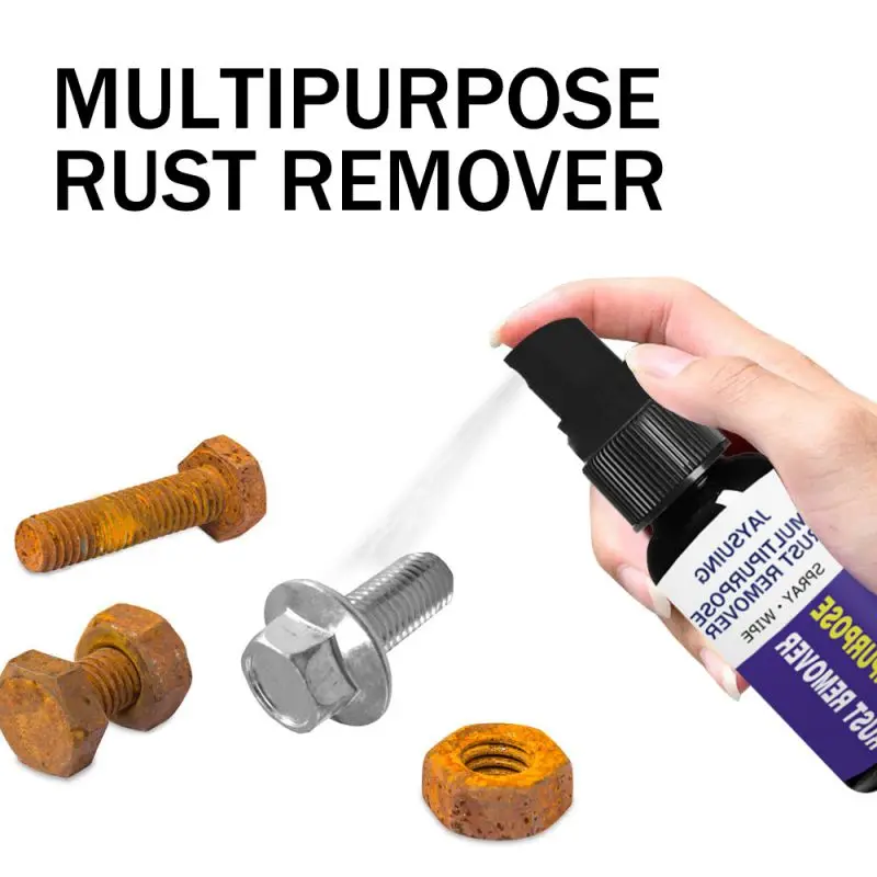 Window Rust Inhibitor Wheel Hub Screw Derusting Spray Rust Inhibitor Rust Remover Derusting Spray Car Maintenance Cleaning