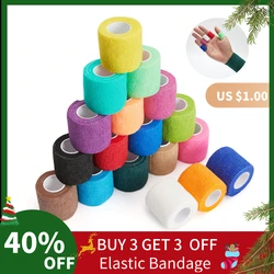 1Pc Colorful Tapes Kinesio Elastic Bandage Tapes Kinesiology Tape 4.5M Elastoplast for Sports Knee Support Pads Finger Wrap Tape
