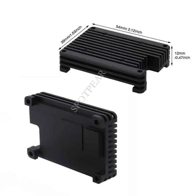 Modulo Di Calcolo Raspberry Pi Dissipatore Di Calore In Alluminio Incorporato Con Dissipatore Di Calore Da 4 Cm4