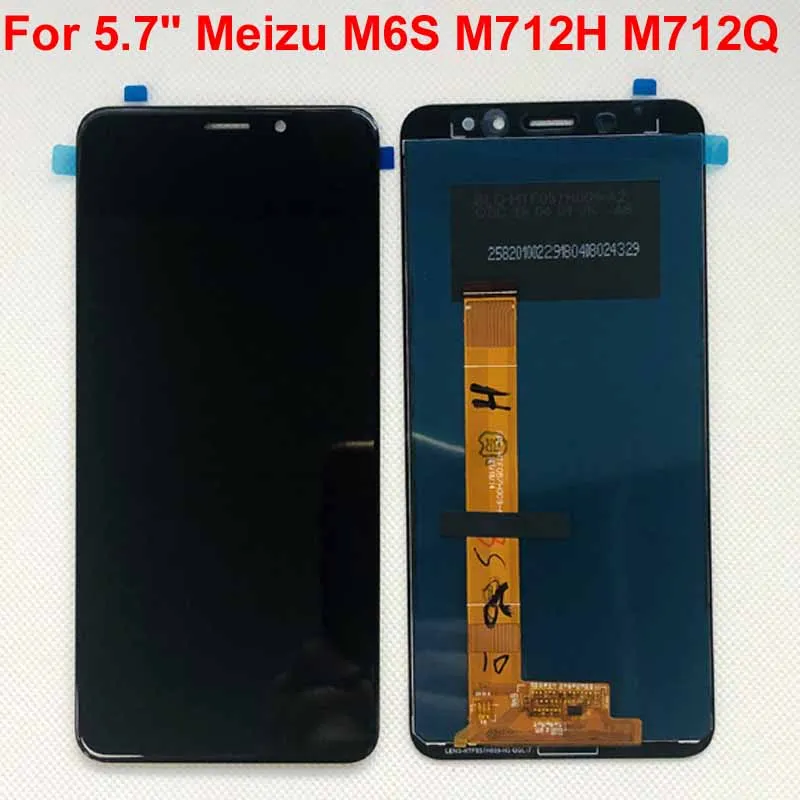 Original New For 5.7&quot Meizu M6S Meilan S6 Mblu M712H M712Q LCD Screen Display+Touch Panel Digitizer Assembly M6s S6|touch screen digitizer|lcd