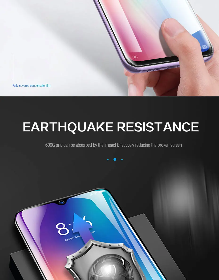 2 шт. Гидрогелевая пленка для защиты экрана для Xiaomi mi 9T Pro 9 SE закаленное стекло для Xiaomi mi CC9 CC9e 8 A2 A3 Lite mi Note 10 Pro
