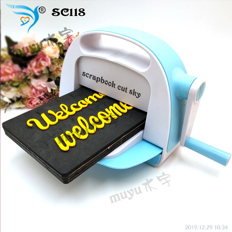 

letter welcome cutting die scrapbook cut sky Wooden molds are suitable for general machines in the market 2020-SC118