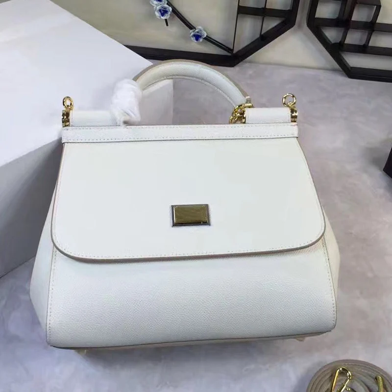 shoulder bag for women Best Special Offer Quality Genuine Leather Women Handbags Brand Tote Bag Top-handle Famous Designer Tote - Color: as pictures8