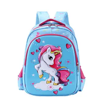 

New school bag cartoon unicorn for baby 3-6 years old children backpack boy girl kindergarten backpack
