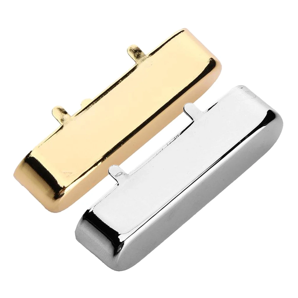 Ottone Neck Pickup Copertura Per Tl Per Telecaster Parti Di Chitarra Elettrica Oro/Cromo