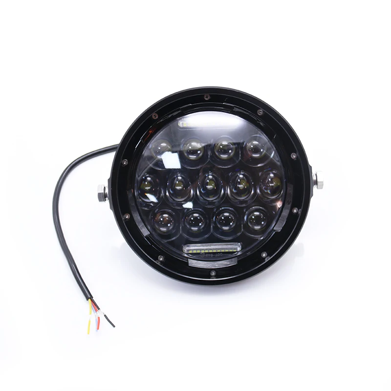 7 дюймов мотоцикл проектор светодиодный фара с белым DRL для Harley Sportster 1200 72 48 883 уличный 500 750