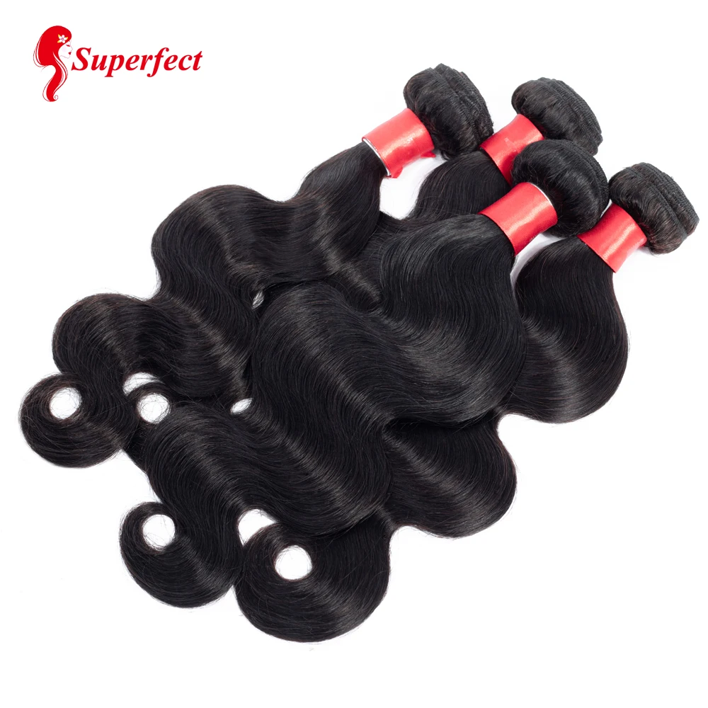 Волнистые бразильские волосы волнистые пучки 1 шт. накладные Remy 3 или 4 пучка можно