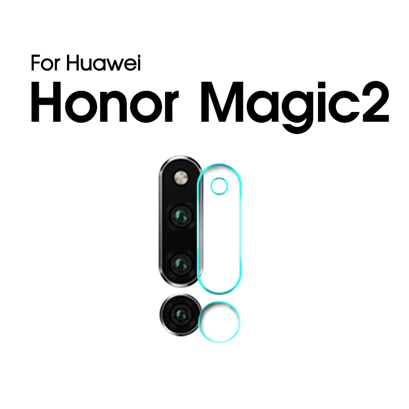 2 шт. Защитная пленка для экрана huawei Honor 20 Play Magic 2 8X 8C Note 10 для объектива камеры huawei Nova 5T Nova 2i 3E P Smart Plus - Цвет: For Honor Magic 2
