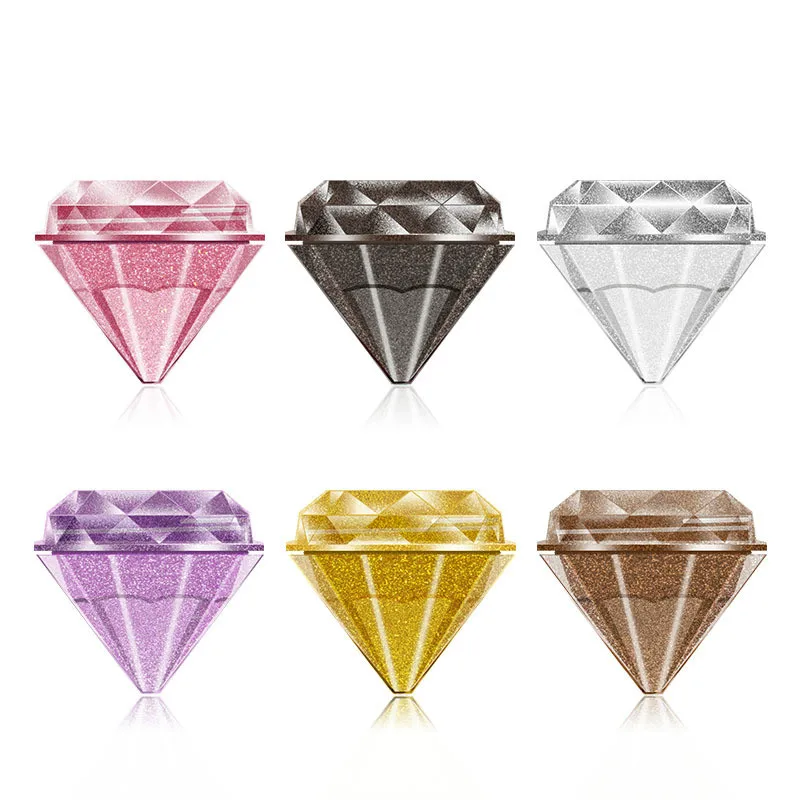 

6-color diamond pearl liquid eye shadow shine bright eye shadow liquid eye shadow paste