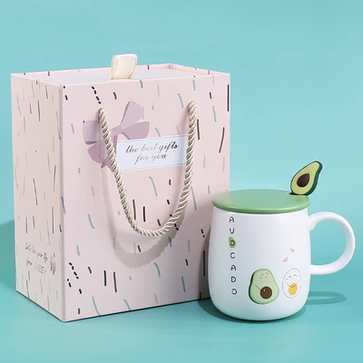 U OUSSIRRO Newest Style Ceramic Cups Mug Milk Coffee Mugs Friends Gifts Student Breakfast Cup - Цвет: U