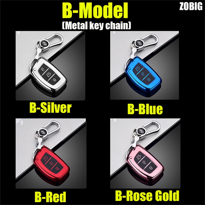 ZOBIG 3 кнопки дистанционного ключа брелок автомобильный чехол для ключей Стайлинг для hyundai IX35 i20 лезвие ключа оболочки