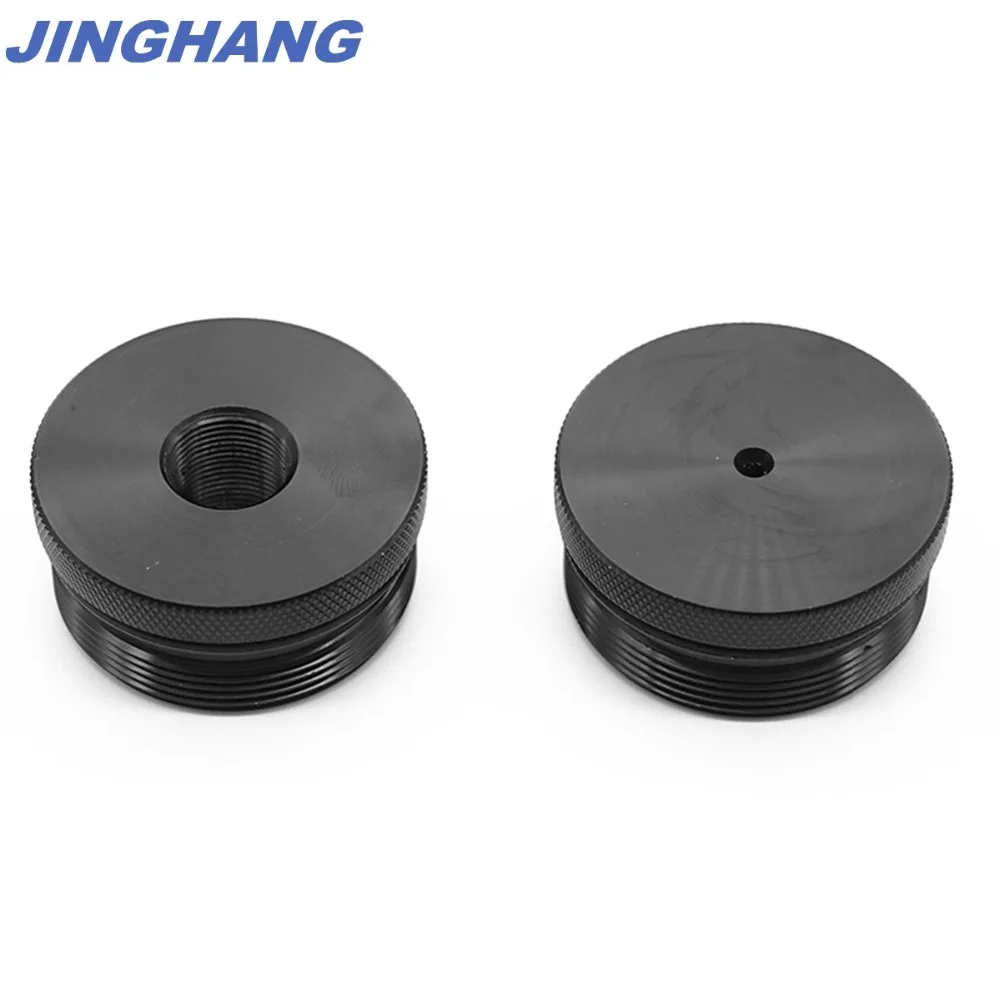 Premium Replacement End Cap Set for WIX/NAPA 4003/24003 - 5/8-24 & Center Marked, Black image 5