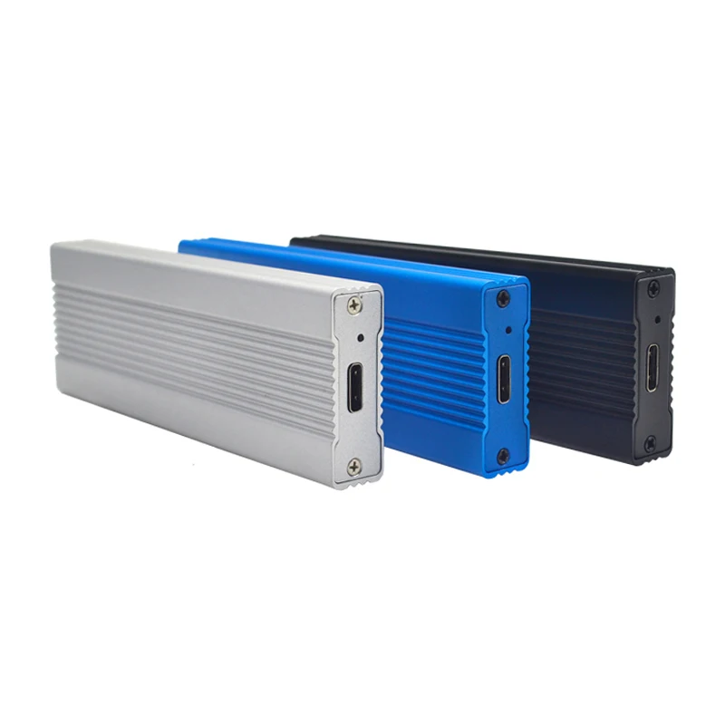 QINDIAN корпус для жесткого диска M.2 SSD чехол USB адаптера NVME PCIE USB3.1 Type C внешний жесткий