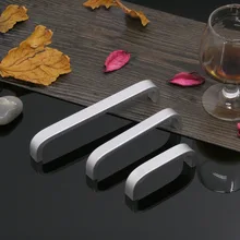 Ao si Кен Алюминий сплав ручка шкаф с выдвижными ящиками гардеробным дверным импортные товары; однотонные плотные современный минималистский U-образной ручкой