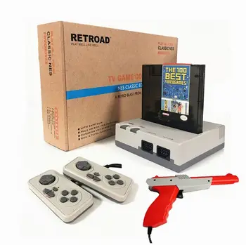

8Bit Classic Edition Gaming Console for 72P 60P Game Cartridge Retro Family Video Game System For Zapp Gun Duck shooting