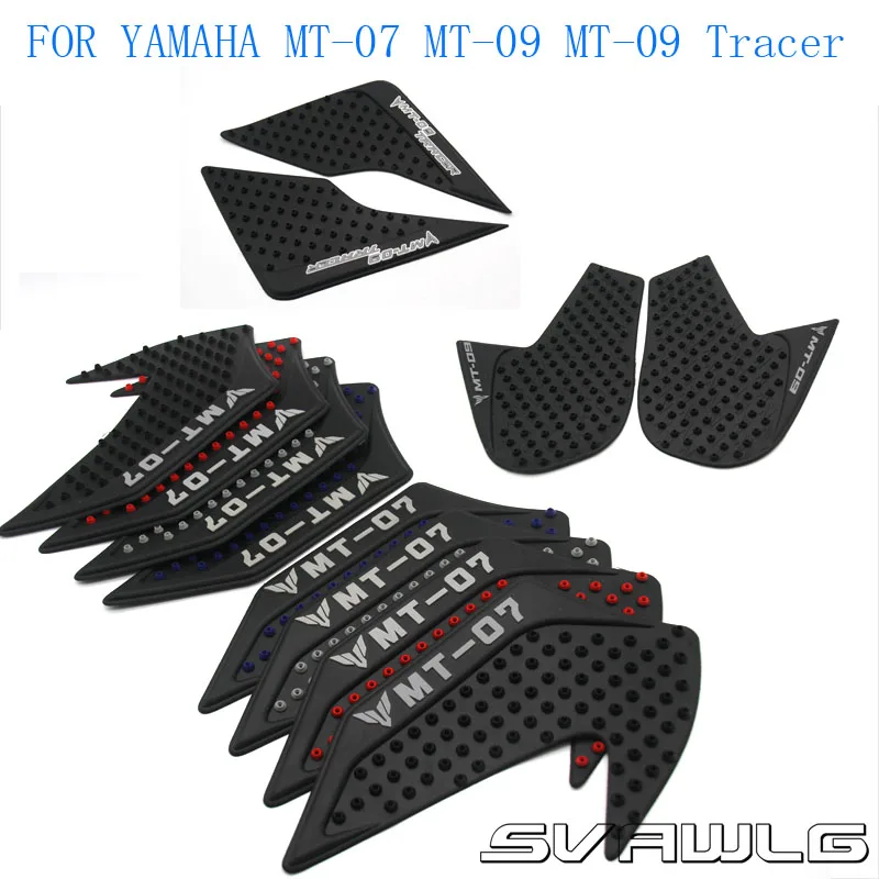 For Yamaha MT09 Tracer 2015-2017 MT07 2013 to 2017 2014 2018 MT 07 09 Protector Anti slip Tank Pad Sticker Gas | Автомобили и