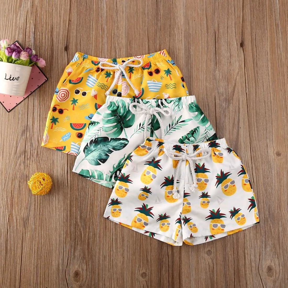 0-4Y Baby Boys Swim Shorts Swimwear Toddler Quick Dry Swimming Trunks Kids Beach Shorts Boy Beachwear Outfits boys swim shorts