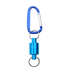 Mousqueton magnétique puissant Portable, pour pêche en plein air, alpinisme, libération de lanière, porte clés, boucle de suspension, outil de pêche 