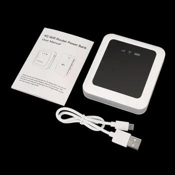 

Portable Power Bank Wireless Router 100Mbps 3G/4G LTE Mobile Wifi Hotsport SIM Card Travel Wifi Router dropshipping