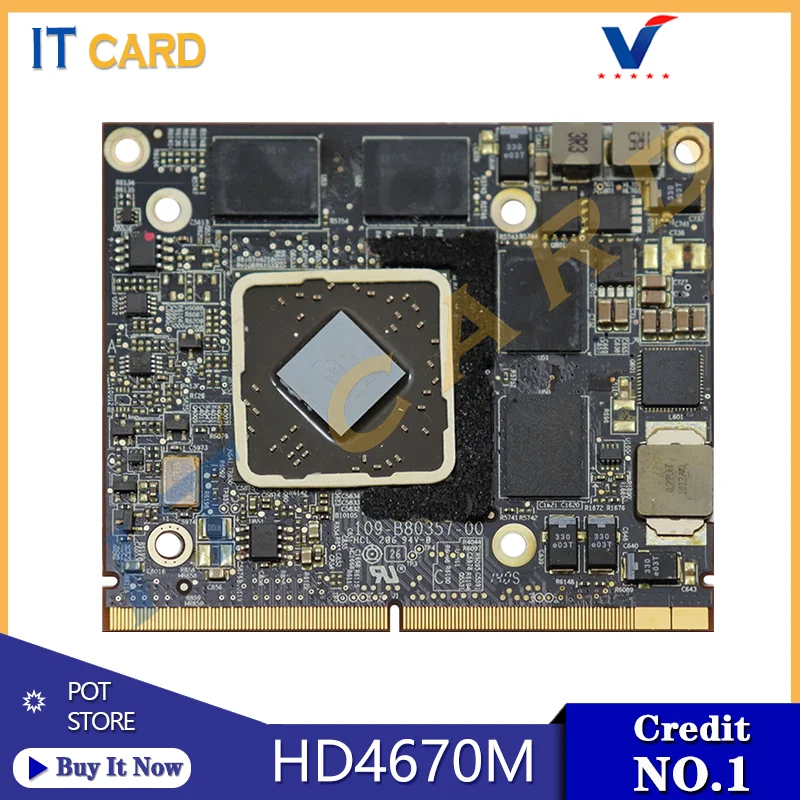 Original Radeon HD4670 HD4670M 256MB Graphic Card