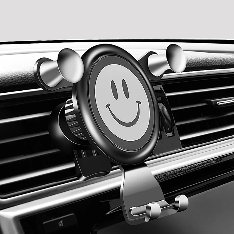 Универсальный автомобильный держатель для телефона Gravity Air Vent крепление для смартфона в автомобиле gps подставка поддержка мобильных телефонов автомобильный кронштейн авто аксессуар