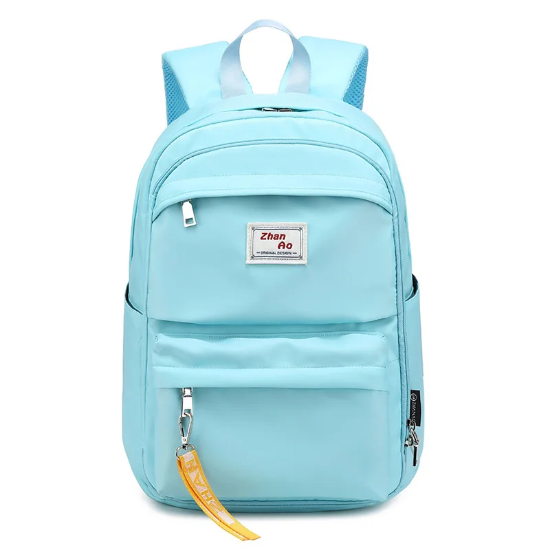 

Cross Border New Style Polyester Schoolbag Women's Korean-style Campus Student Backpack Simple nan bei bao Travel Leisure Bag
