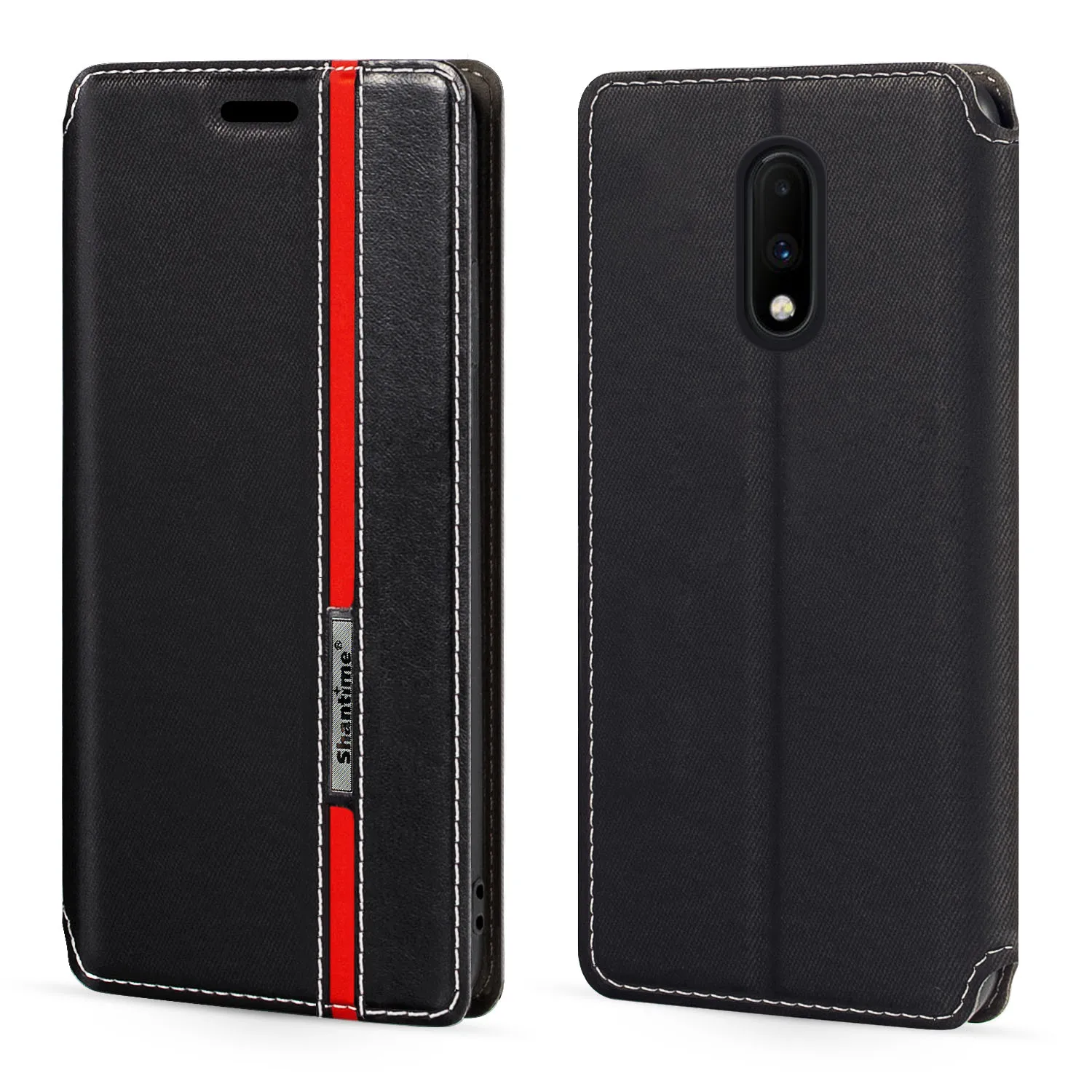 

Кожаный чехол-книжка с магнитной застежкой для Oneplus 7, 6,41 дюйма