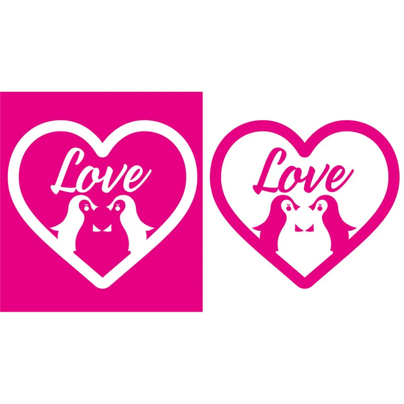 DiyArts, любовь, слова, штампы, пингвин, сердце, металлические Вырубные штампы, новинка, для изготовления открыток, скрапбукинг, тиснильный альбом, ремесло
