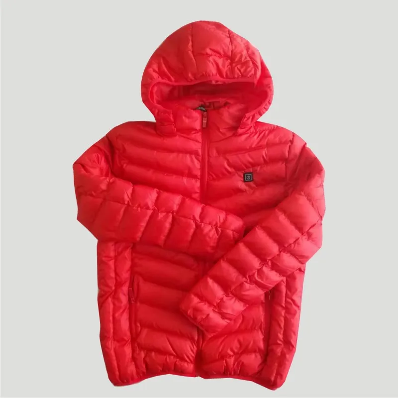  Chaqueta térmica de invierno caliente con mangas largas con batería eléctrica USB 2019 nuevo para h