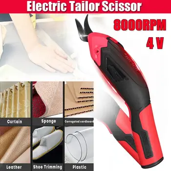 

Multipurpose Electric Cordless Tailor Scissors 110-220V Fabric Leather Cloth Cutting Knife Rechargeable Sewing Handheld Scissors