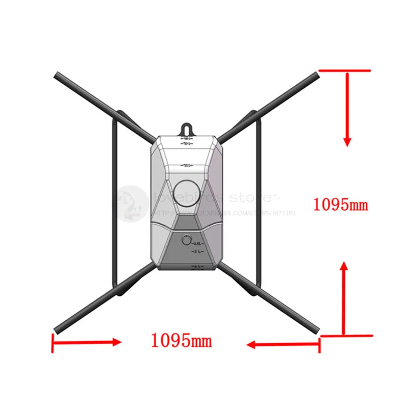 SF-416 16L сельскохозяйственный распылитель Дрон Квадрокоптер летная платформа масло-Электрический гибридный мощный долговечный
