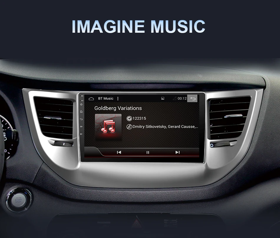 Flash Deal Eunavi 1 Din 9 inch RK3399 Universal Android 9.0 4G 64G Car Radio Stereo PC GPS Navigation WiFi 1024*600 Audio Bluetooth SWC USB 12