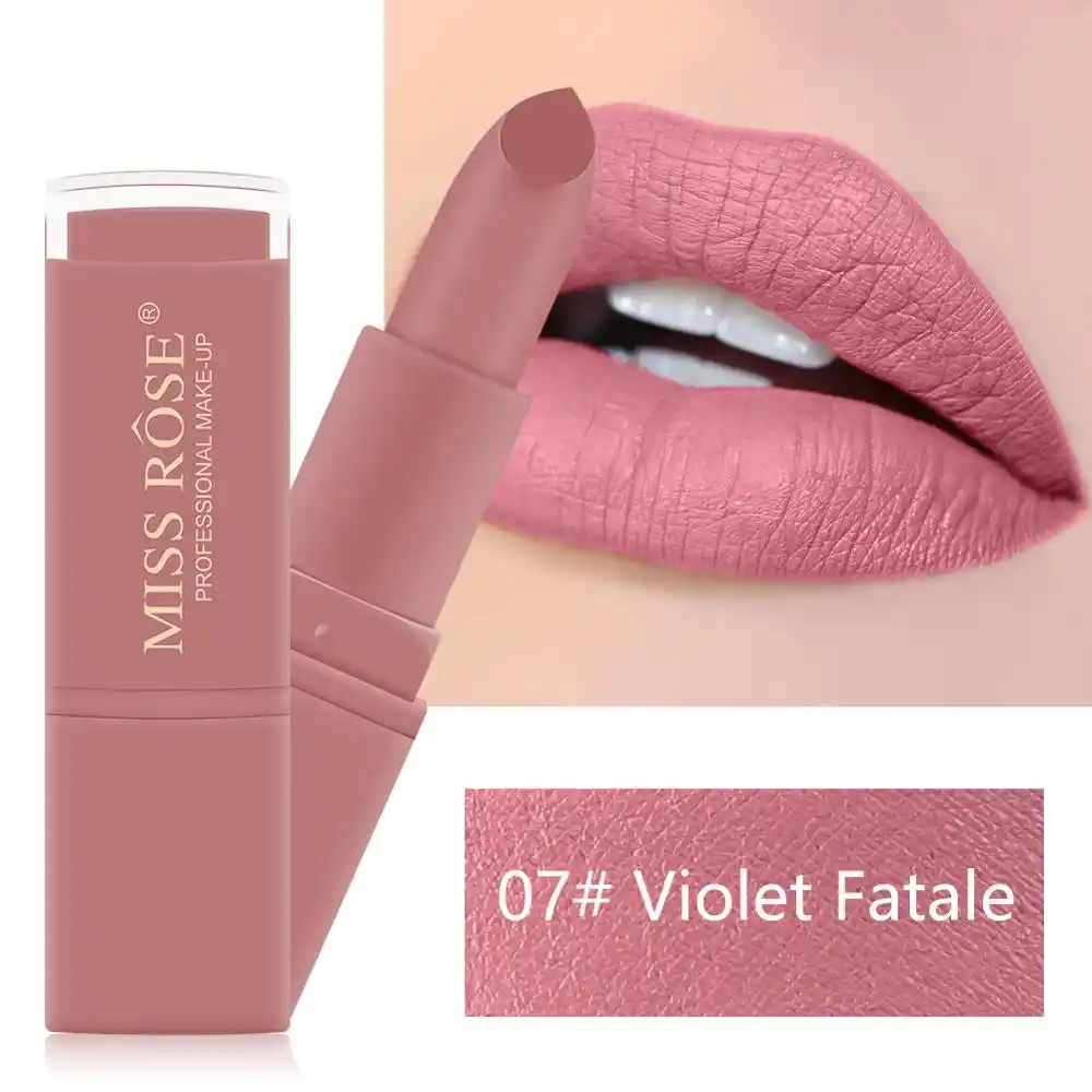 velvet pink lipstick
