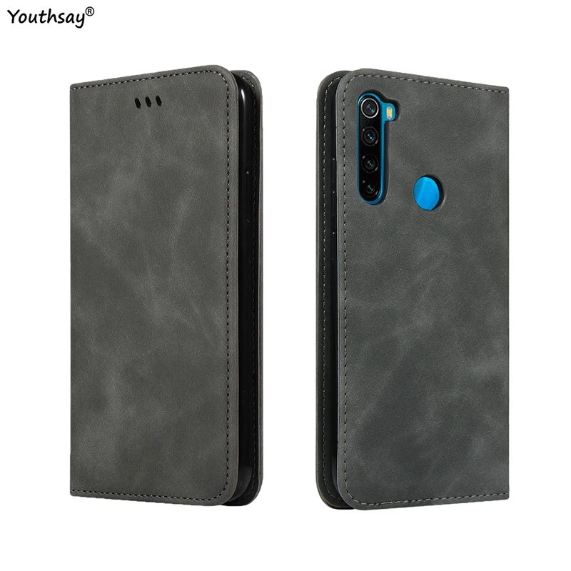 Чехол для Xiaomi Redmi Note 8, чехол для Redmi Note 8 Pro 7, кожаный чехол с откидной крышкой, чехол для телефона для Xiaomi Redmi Note 8