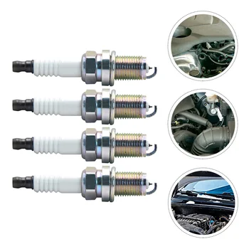 

4pcs Car Spark Plug Replacement Parts Reliable Durable Replacement Spark Plug for Repair Maintenance