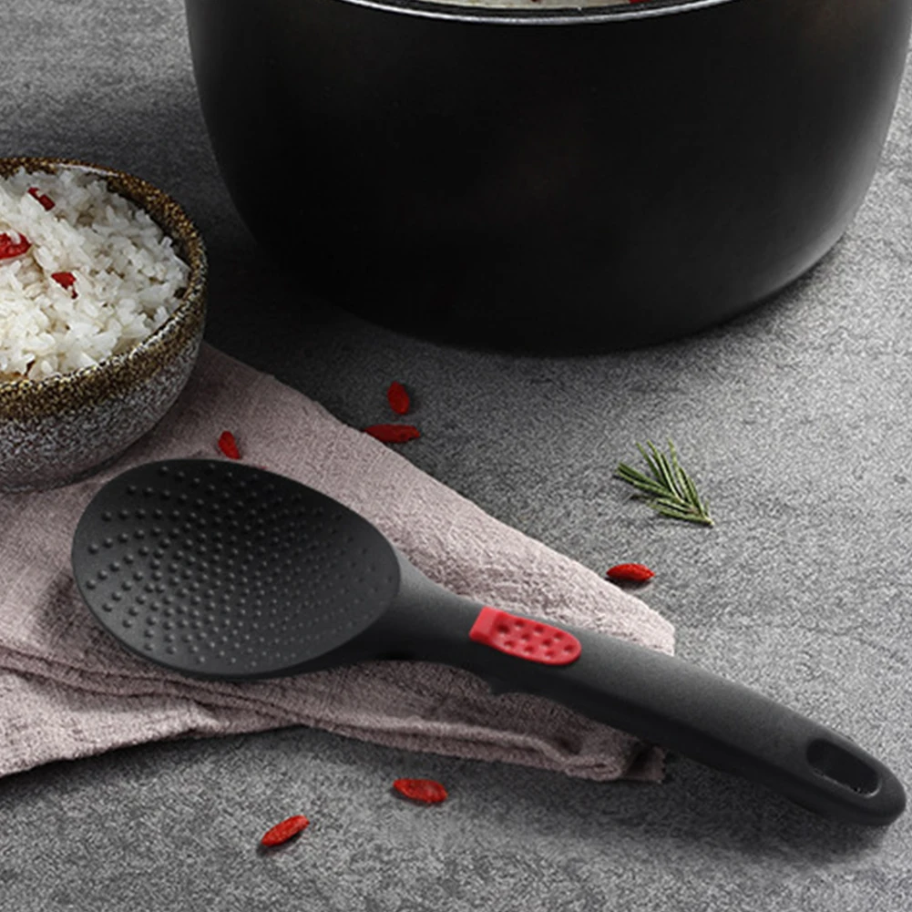 7Pcs Food-grade Silicone Hanging Hole Home Utensils Eco-friendly Kitchenware Set Shovel Spoon Cooking Heat Resistant Durable