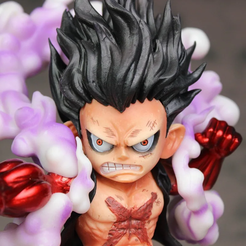 

New Goods Anime Toy One Piece Fourth Gear Snake Form Turning Luffy Garage Kit Luffy Doll Gismo Model
