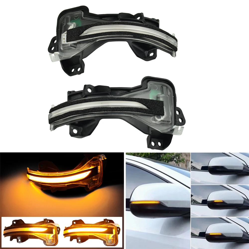 Потоковый динамический поворотник со светодиодный Ной подсветкой для бокового