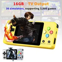 LDK Game 2.6inch 16GB Screen Handheld Game Built-in 3000 Retro Games Console Nostalgic Children Game Family TV Video Consoles