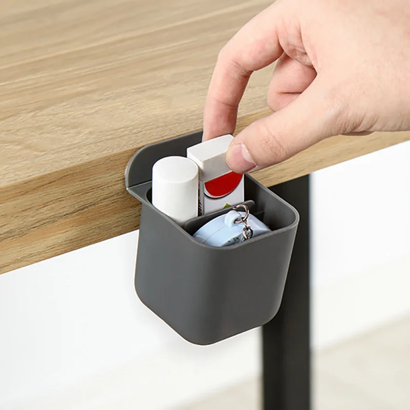  Office Desk Storage Organizer Accessories Container Case Computer Monitor Box Pen Holder Desktop Bo